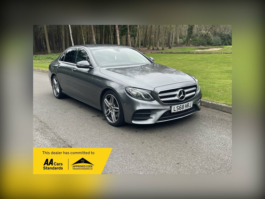 Mercedes-Benz E Class 2.0 E220d Amg Line Saloon G-tronic Eur Grey