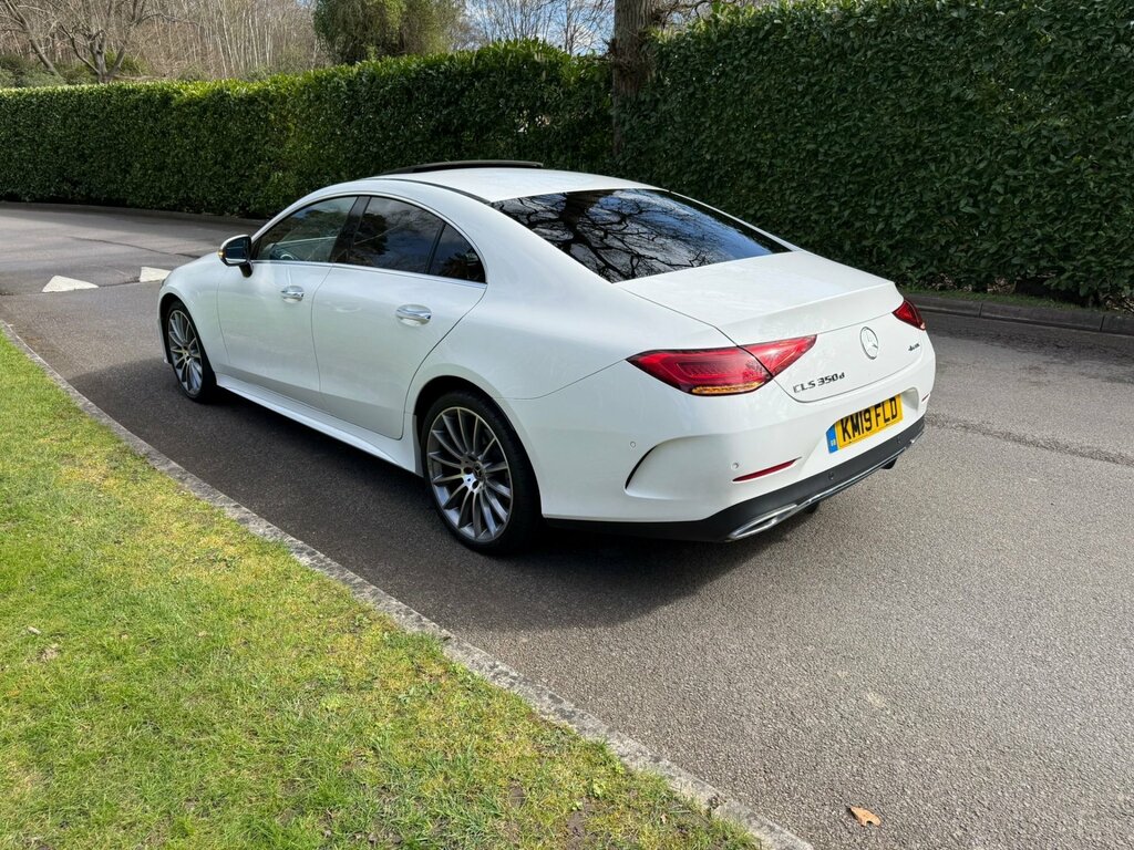Mercedes-Benz CLS 2.9 Cls350d Amg Line Premium Plus Coupe Dies KM19FLD White #6