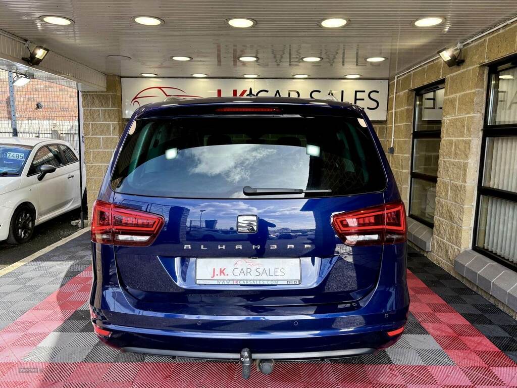 Seat Alhambra 2.0 Tdi Xcellence Ez 177 Dsg Blue #6
