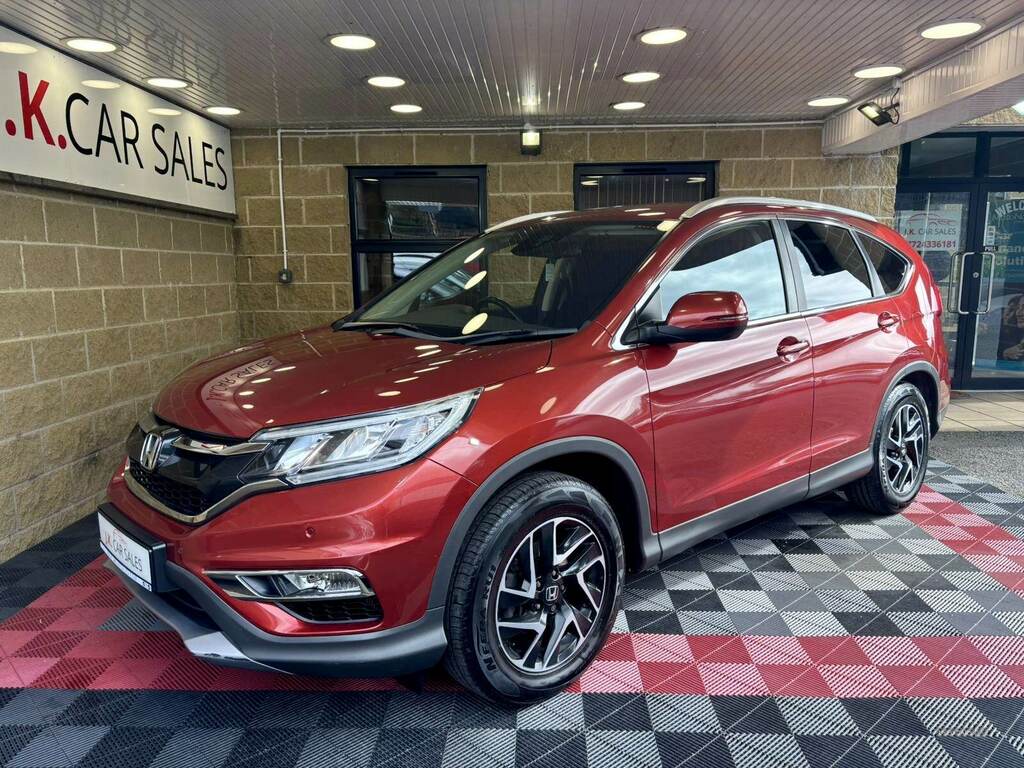 Honda Cr-V 1.6 I-dtec Se Plus 2Wd LXZ6773 Red #4