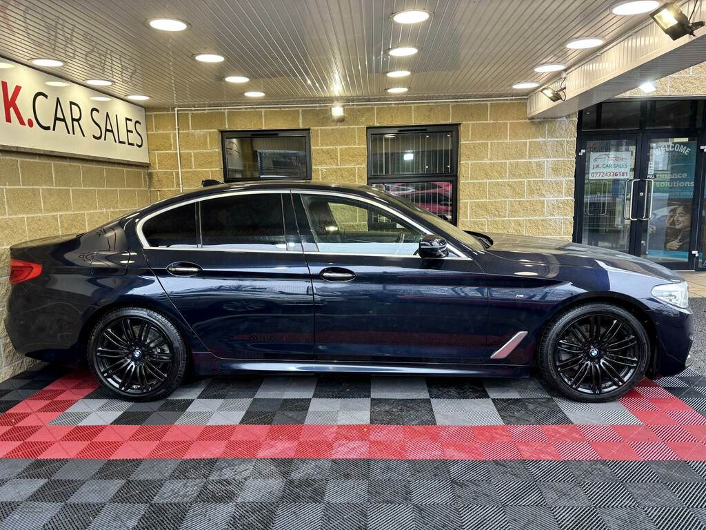 BMW 5 Series 520D Xdrive M Sport YD17GHF Black #3