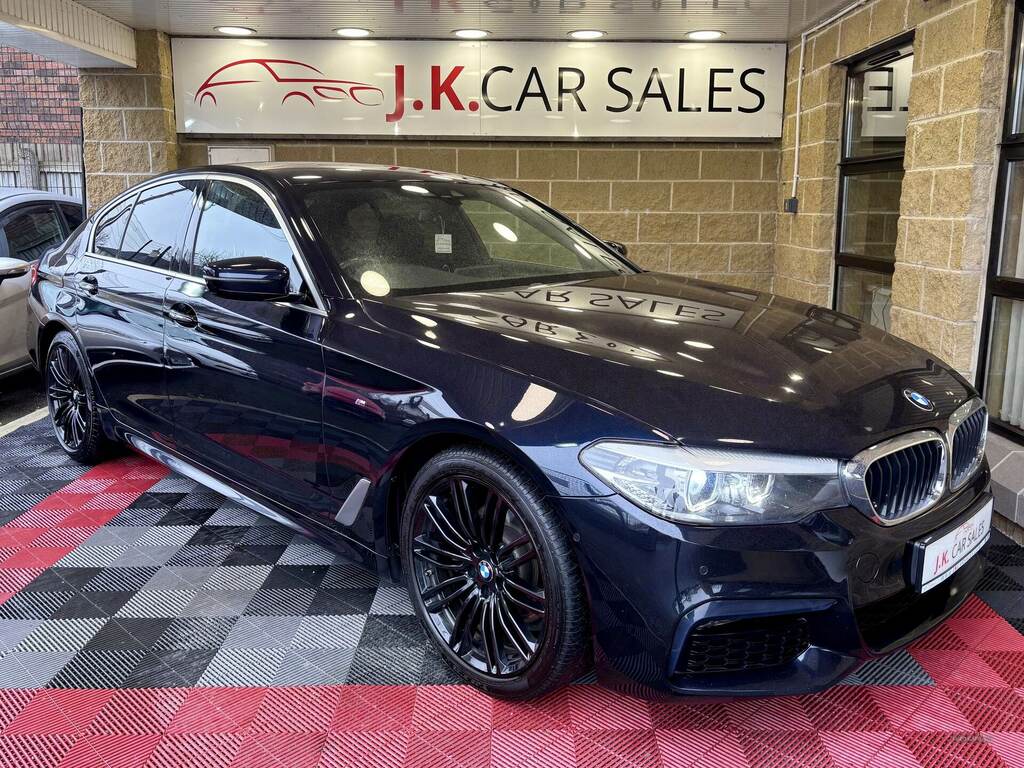 BMW 5 Series 520D Xdrive M Sport Black