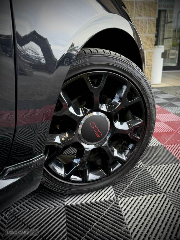 Fiat 500 1.2 S XJZ2850 Black #3