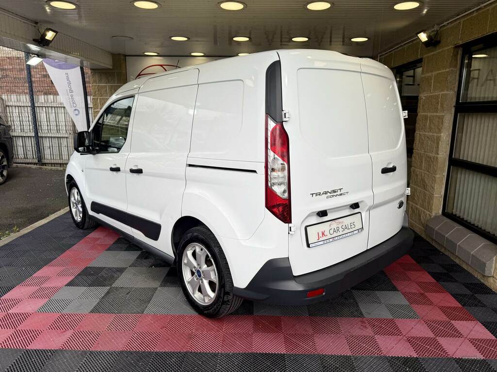 Ford Transit Connect 1.6 Tdci 95Ps Trend Van White #5