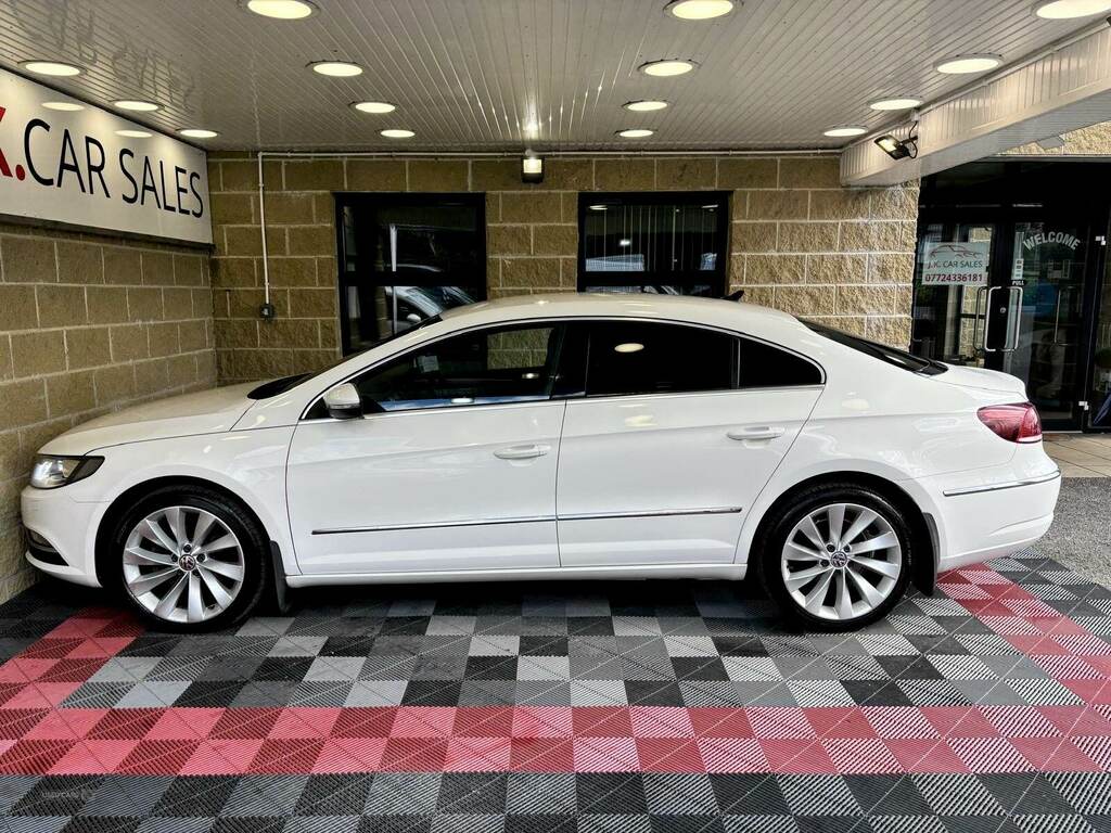 Volkswagen CC 2.0 Tdi Bluemotion Tech Gt Dsg MFZ8299 White #6