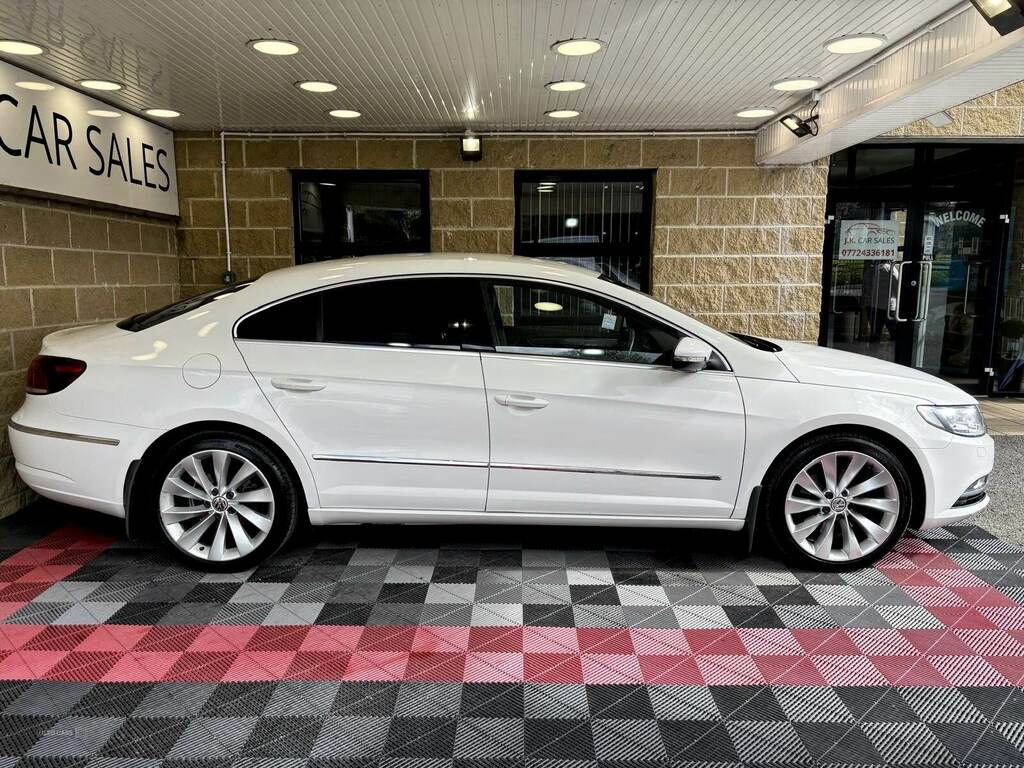 Volkswagen CC 2.0 Tdi Bluemotion Tech Gt Dsg MFZ8299 White #3