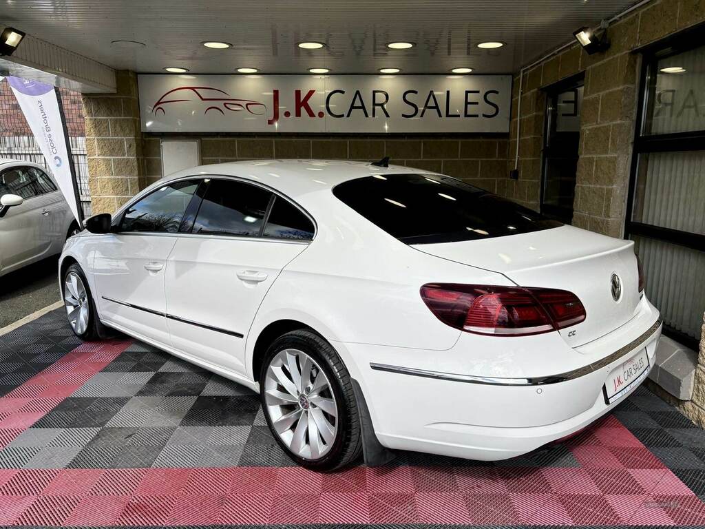 Volkswagen CC 2.0 Tdi Bluemotion Tech Gt Dsg MFZ8299 White #5