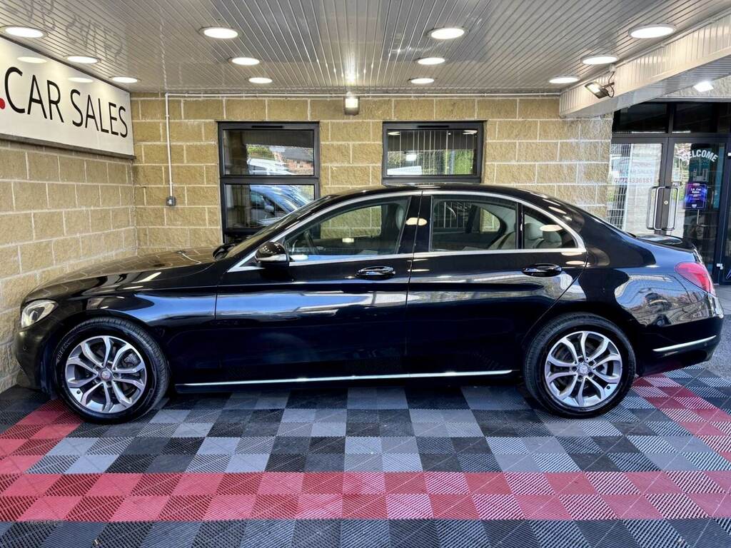 Mercedes-Benz C Class C200 Bluetec Sport HXZ8949 Black #6