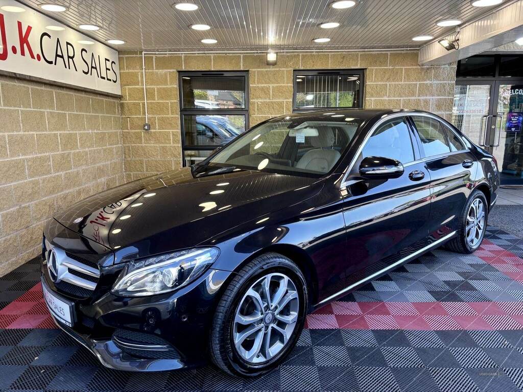 Mercedes-Benz C Class C200 Bluetec Sport HXZ8949 Black #4