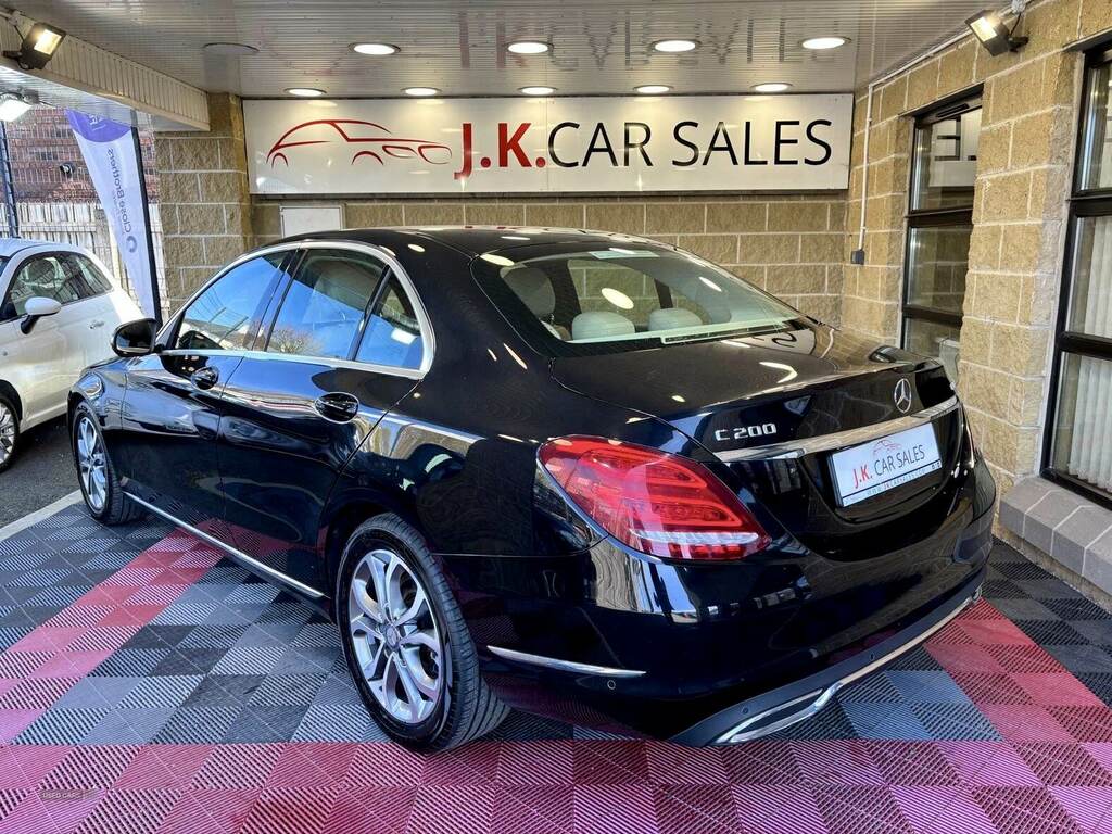 Mercedes-Benz C Class C200 Bluetec Sport HXZ8949 Black #5