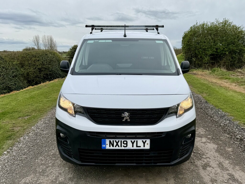 Peugeot Partner 1.6 Bluehdi 1000 Professional 2019 NX19YLY White #5