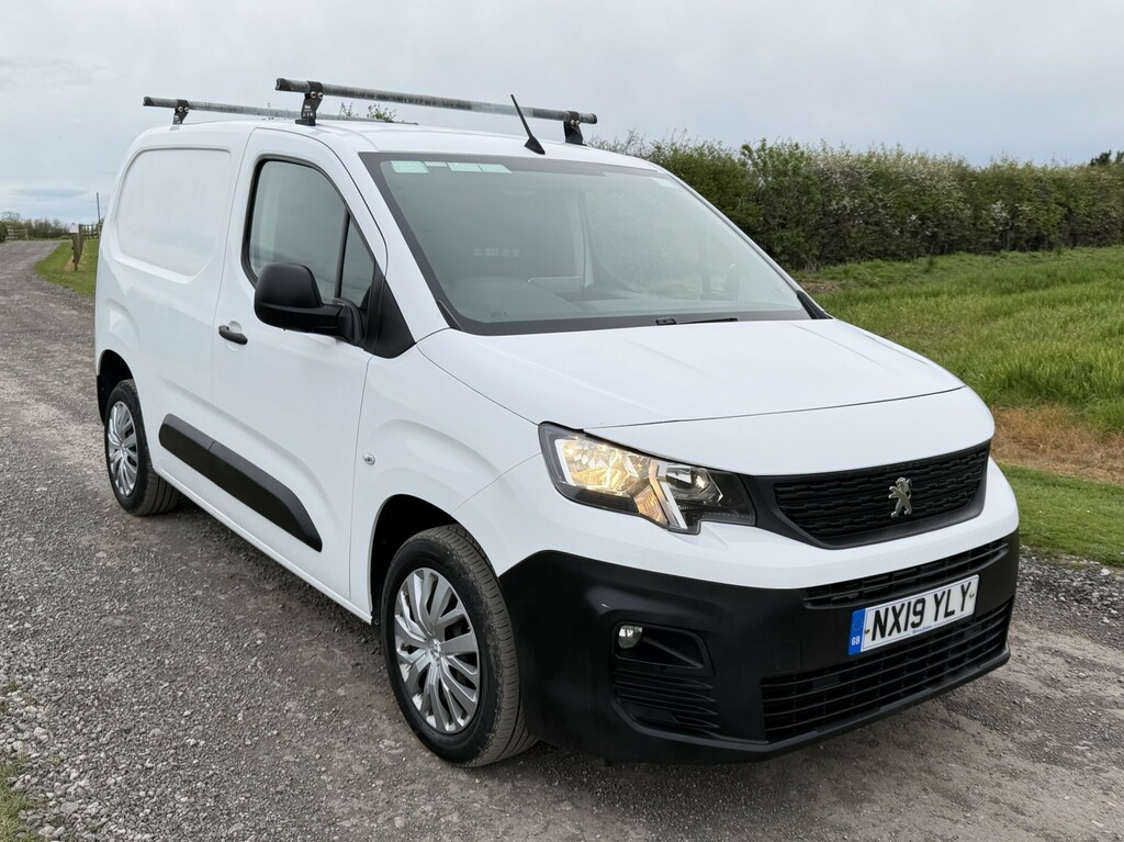 Peugeot Partner 1.6 Bluehdi 1000 Professional 2019 White