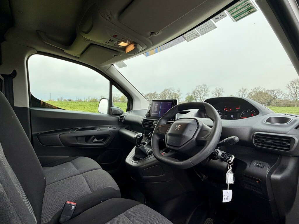 Peugeot Partner 1.6 Bluehdi 1000 Professional 2019 NX19YLY White #6