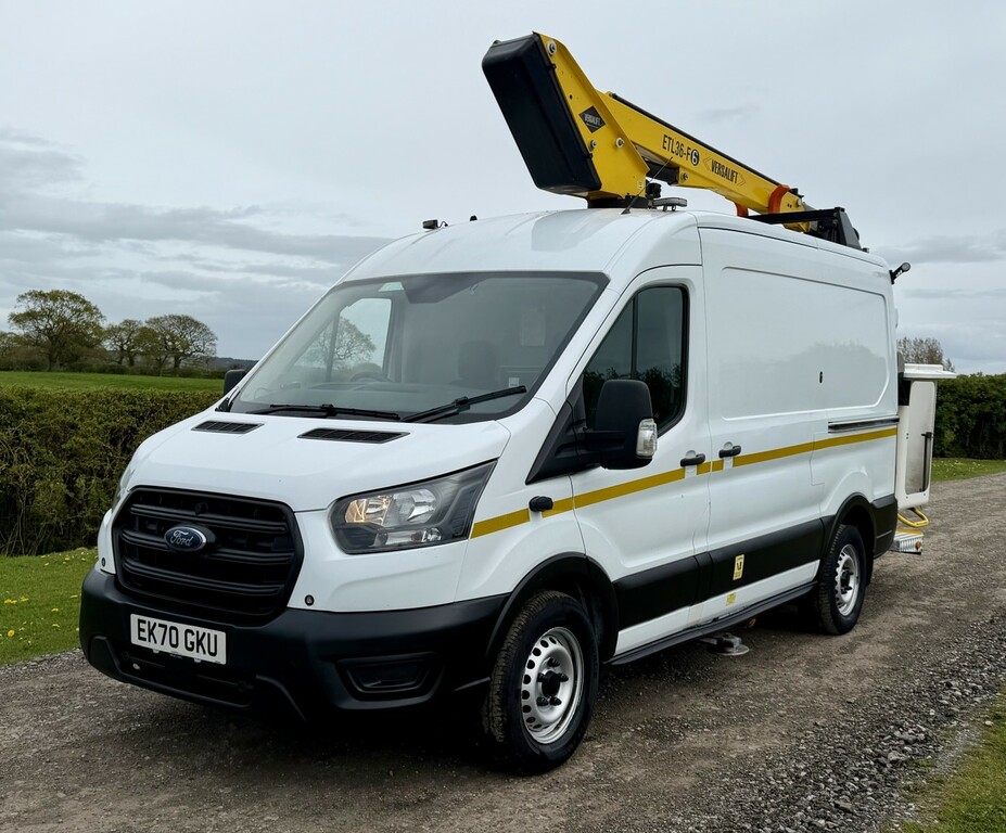 Ford Transit Custom 2.0 350 Versa Lift Cherry Picker Access Platform White