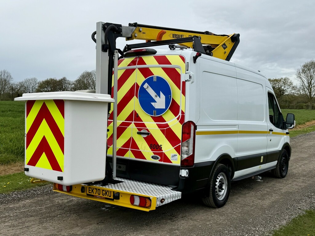 Ford Transit Custom 2.0 350 Versa Lift Cherry Picker Access Platform EK70GKU White #3