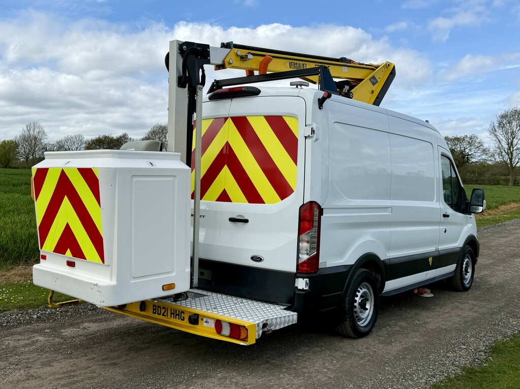 Ford Transit Custom 2.0 Transit Leader Van 350 L2 2.0L Versa Lift Acce BD21HHG White #3