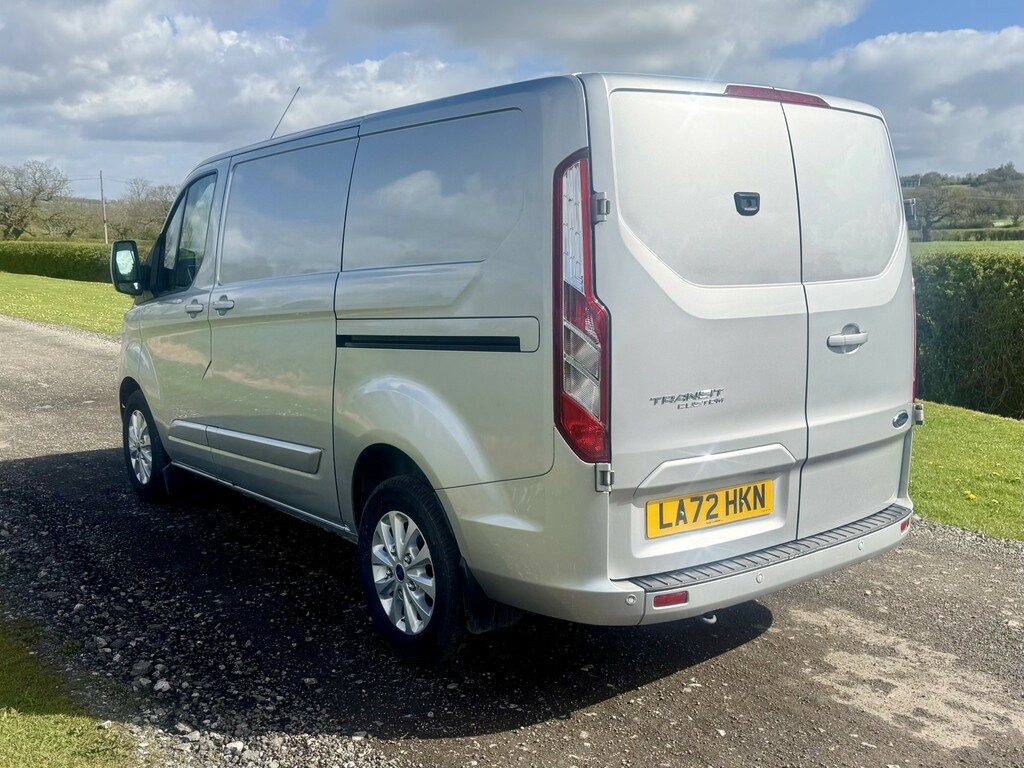 Ford Transit Custom 2.0 Transit Custom Limited Van 300 L1 2.0L Ecoblue LA72HKN Silver #4