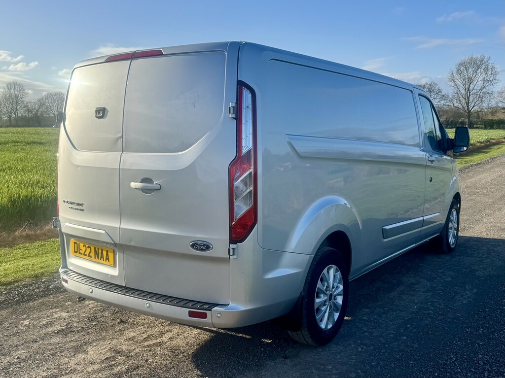 Ford Transit Custom 2.0 Transit Custom Limited Van 300 L2 2.0L Ecoblue DL22NAA Silver #5