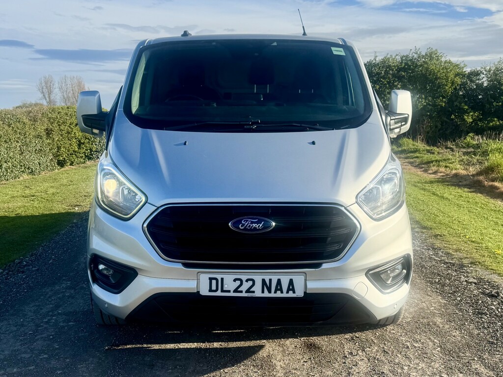 Ford Transit Custom 2.0 Transit Custom Limited Van 300 L2 2.0L Ecoblue DL22NAA Silver #2