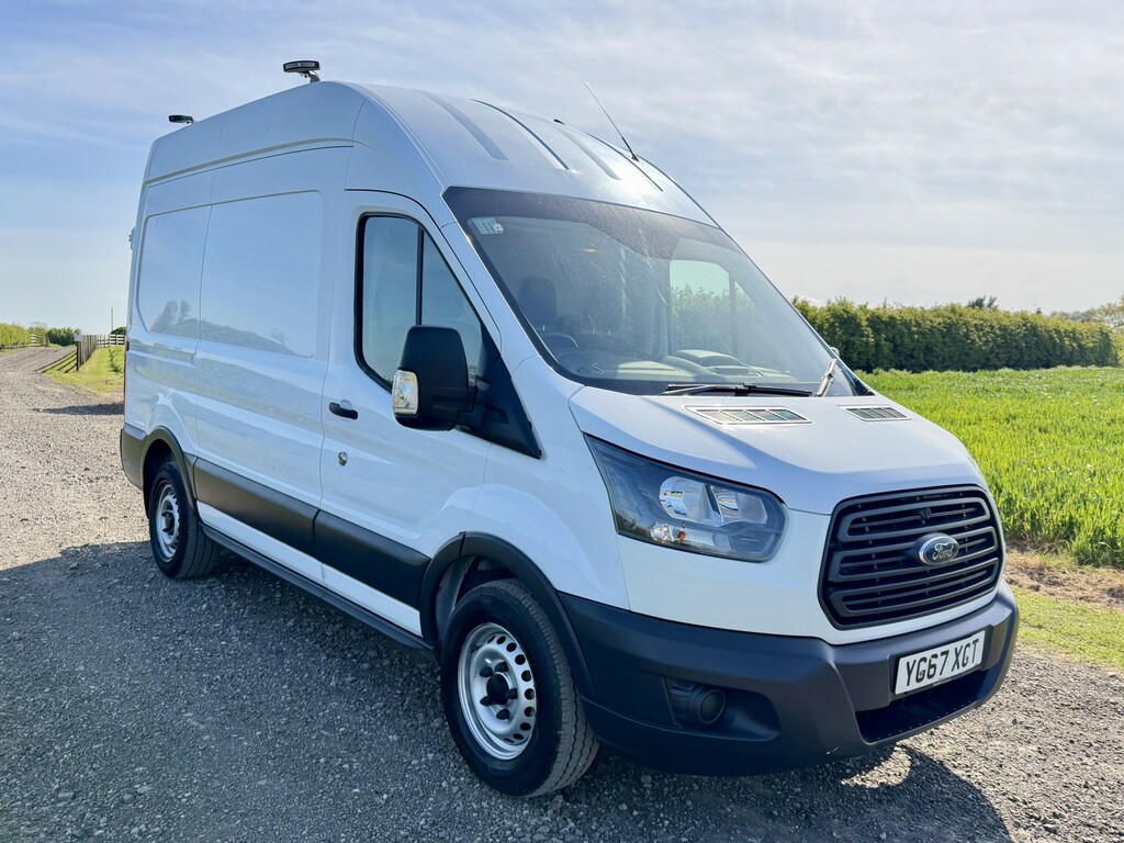 Ford Transit Custom 2.0 350 L2 H3 Workshop Van 2017 YG67XCT White #2