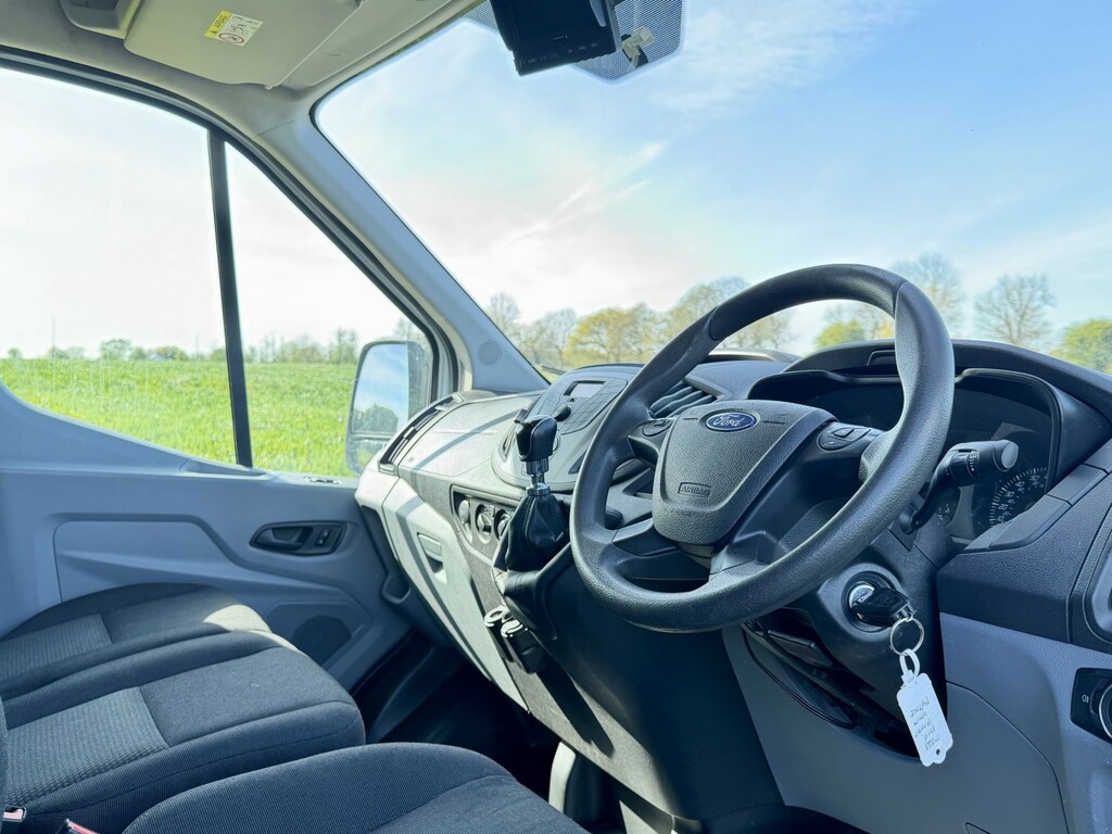 Ford Transit Custom 2.0 350 L2 H3 Workshop Van 2017 YG67XCT White #5