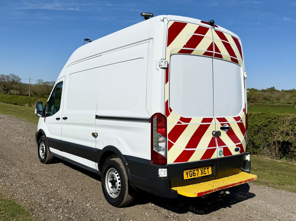 Ford Transit Custom 2.0 350 L2 H3 Workshop Van 2017 YG67XCT White #4
