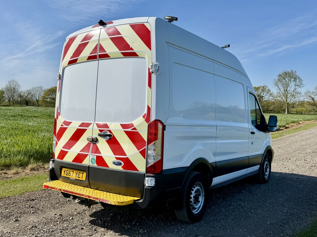 Ford Transit Custom 2.0 350 L2 H3 Workshop Van 2017 YG67XCT White #3