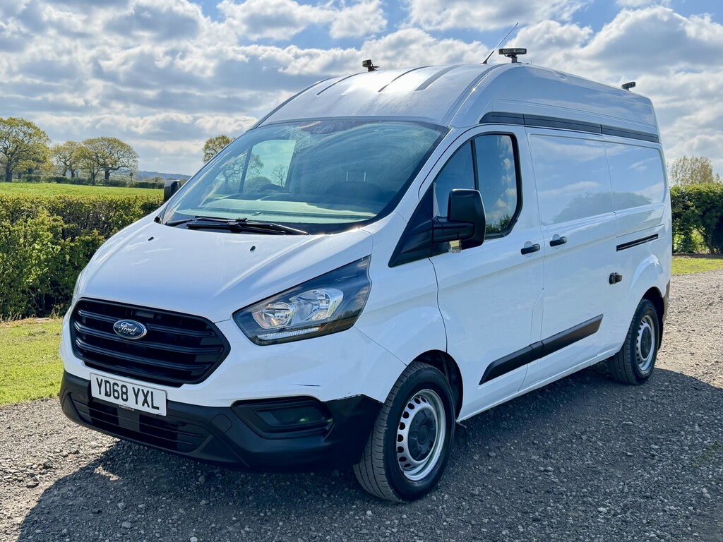 Ford Transit Custom 2.0 320 L2 High Roof Workshop 2018 YD68YXL White #2