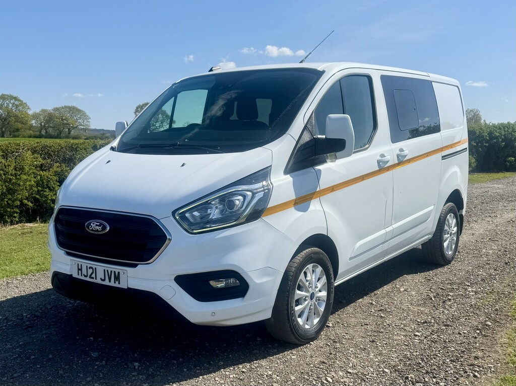 Ford Transit Custom 2.0 Transit Custom Limited Dciv 300 L1 2.0L Ecoblu HJ21JVM White #3