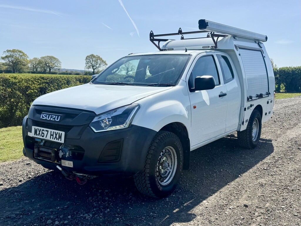 Isuzu D-Max 1.9 Td Utility Spec 2017 White #3