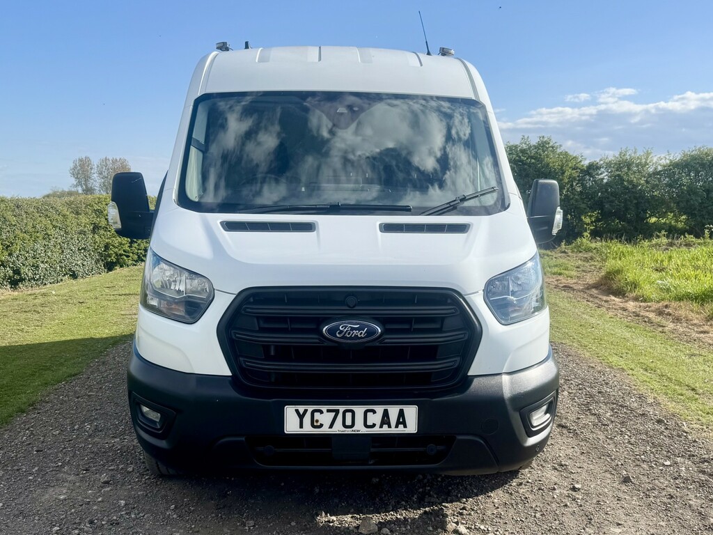 Ford Transit Custom 2.0 350 4X4 Awd Workshop 2020 YC70CAA White #2