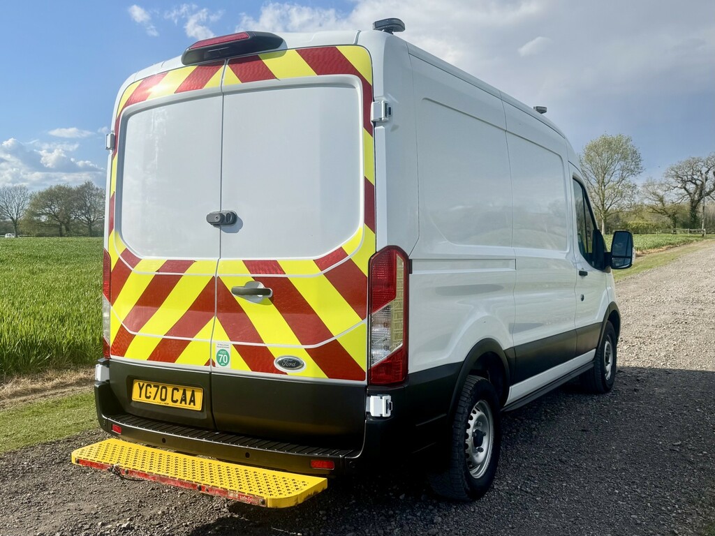 Ford Transit Custom 2.0 350 4X4 Awd Workshop 2020 YC70CAA White #5