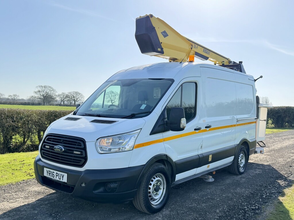 Ford Transit Custom 2.2 Tdci 350 Versa Lift Cherry Picker Access Platf White