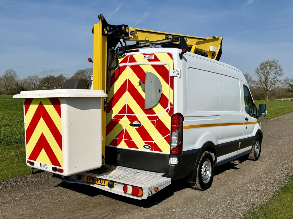 Ford Transit Custom 2.2 Tdci 350 Versa Lift Cherry Picker Access Platf YR16PUY White #3