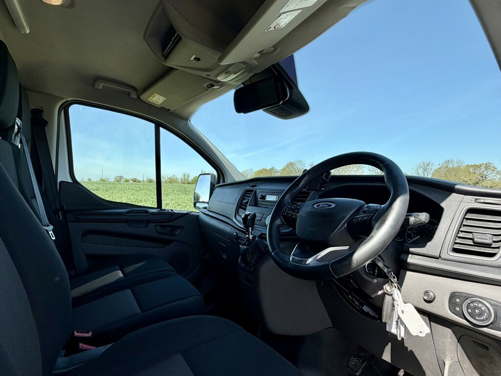 Ford Transit Custom 2.0 320 L2 H2 High Top Workshop Van 2019 YF19FPE White #5