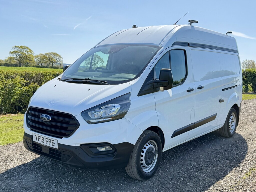Ford Transit Custom 2.0 320 L2 H2 High Top Workshop Van 2019 White