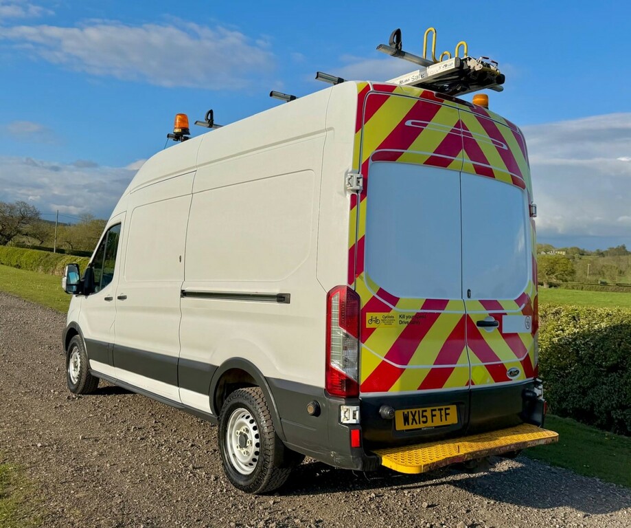 Ford Transit Custom 2.2 Tdci 350 2015 WX15FTF White #4