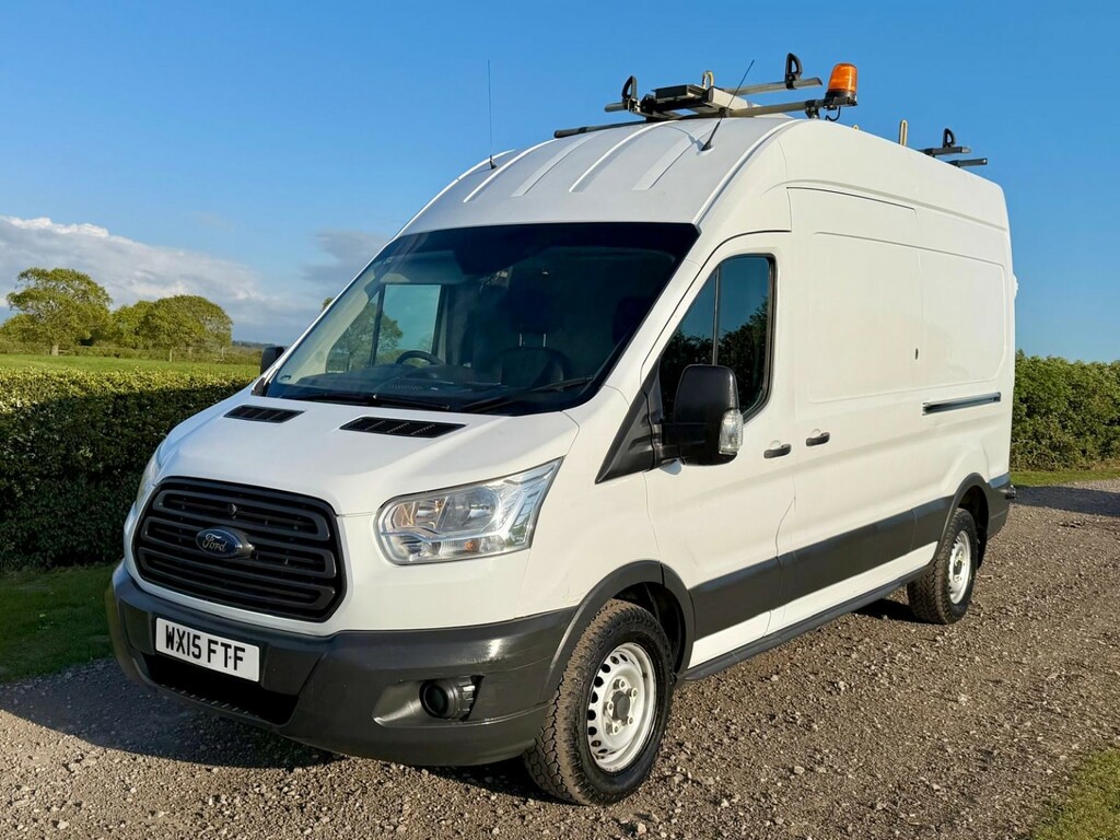 Ford Transit Custom 2.2 Tdci 350 2015 WX15FTF White #3