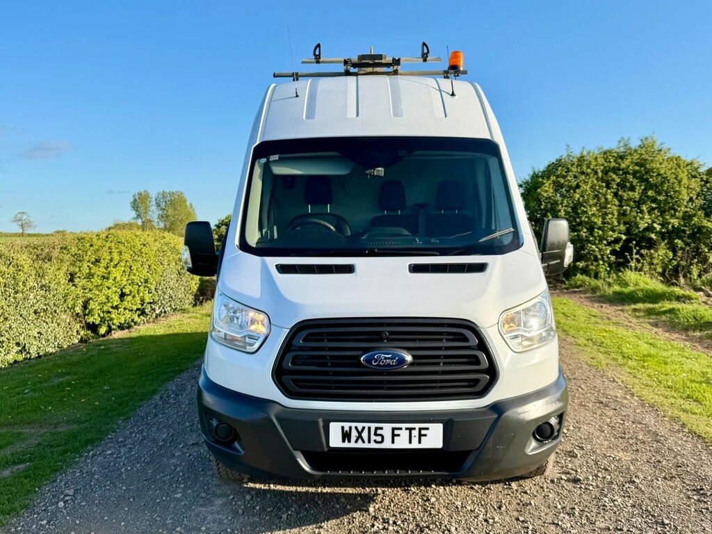 Ford Transit Custom 2.2 Tdci 350 2015 WX15FTF White #2