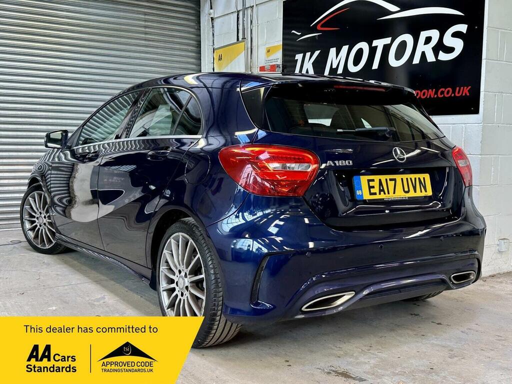 Mercedes-Benz A Class Hatchback 1.6 A180 Amg Line 7G-dct Euro 6 Ss Blue #3