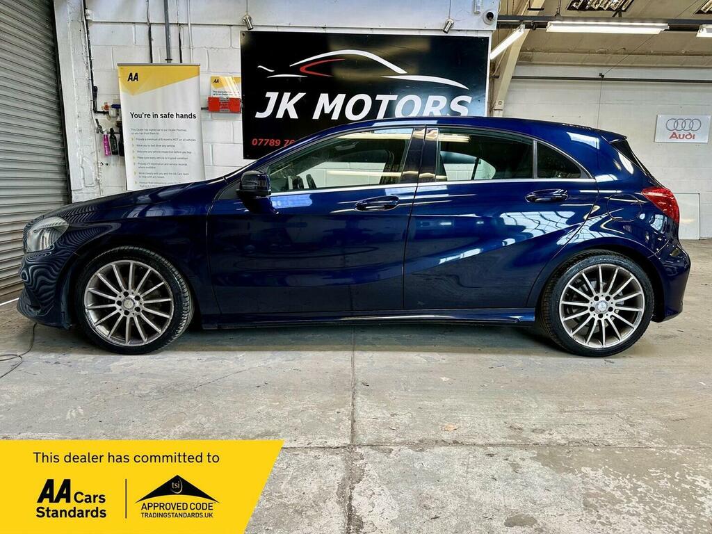 Mercedes-Benz A Class Hatchback 1.6 A180 Amg Line 7G-dct Euro 6 Ss Blue #6