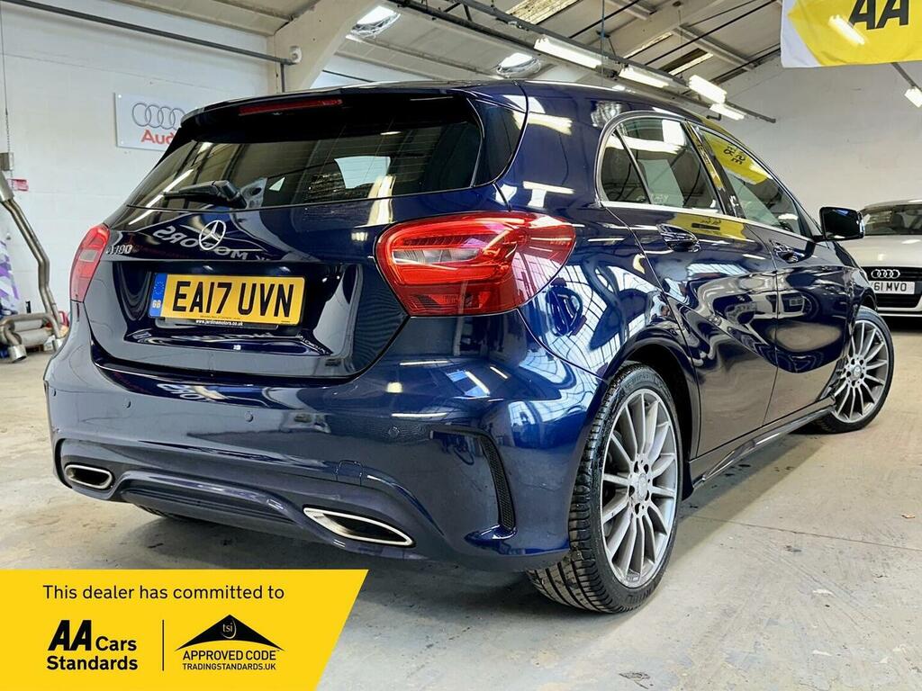 Mercedes-Benz A Class Hatchback 1.6 A180 Amg Line 7G-dct Euro 6 Ss Blue #4