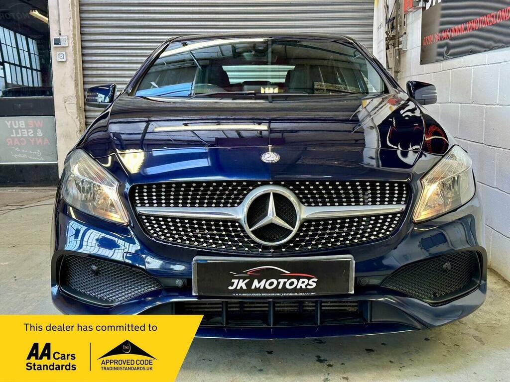 Mercedes-Benz A Class Hatchback 1.6 A180 Amg Line 7G-dct Euro 6 Ss Blue #5