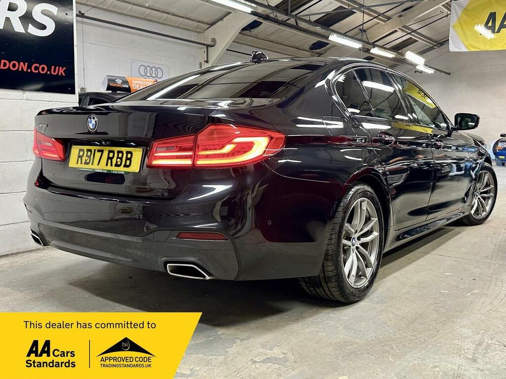 BMW 5 Series Saloon 2.0 520D M Sport Xdrive Euro 6 Ss 4 RB17RBB Black #4