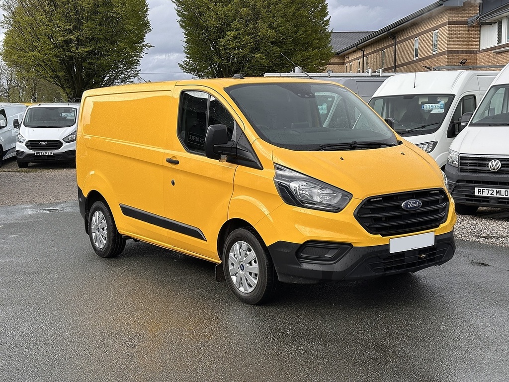 Ford Transit Custom 340 Ecoblue Leader L1h1 Euro 6 Ac 130Ps 2022 U253 LA22NCN Yellow #3