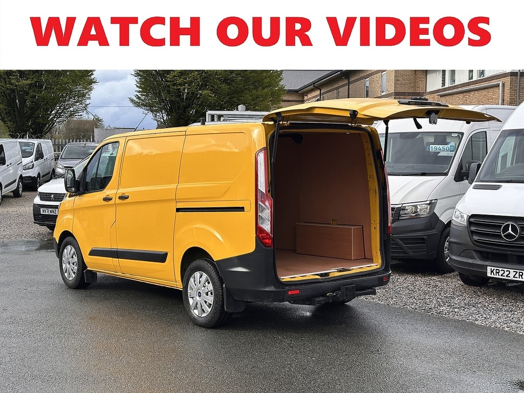 Ford Transit Custom 340 Ecoblue Leader L1h1 Euro 6 Ac 130Ps 2022 U253 LA22NCN Yellow