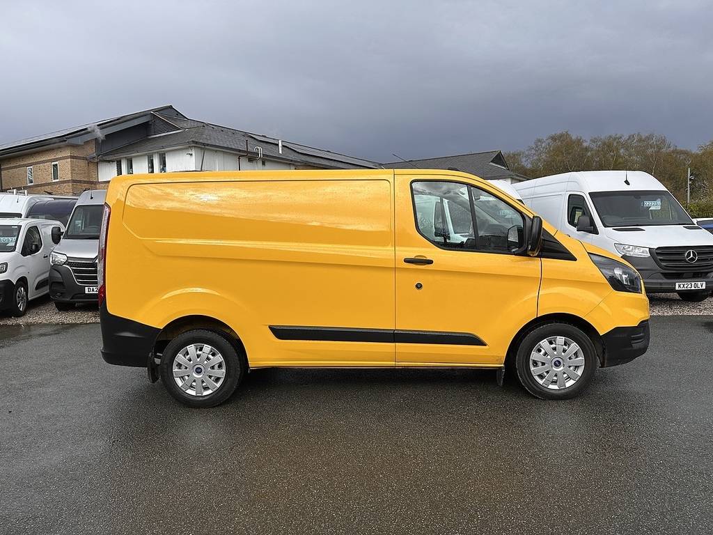 Ford Transit Custom 340 Ecoblue Leader L1h1 Euro 6 Ac 130Ps 2022 U253 LA22NCN Yellow #4