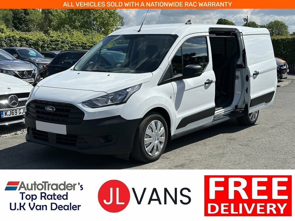 Ford Transit Connect 240 Ecoblue Leader L2 Crew Combi Euro 6 2023 U259 White