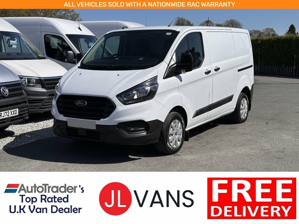 Ford Transit Custom 300 Ecoblue Leader L1h1 Euro 6 Ac 2023 U2630 Ule White