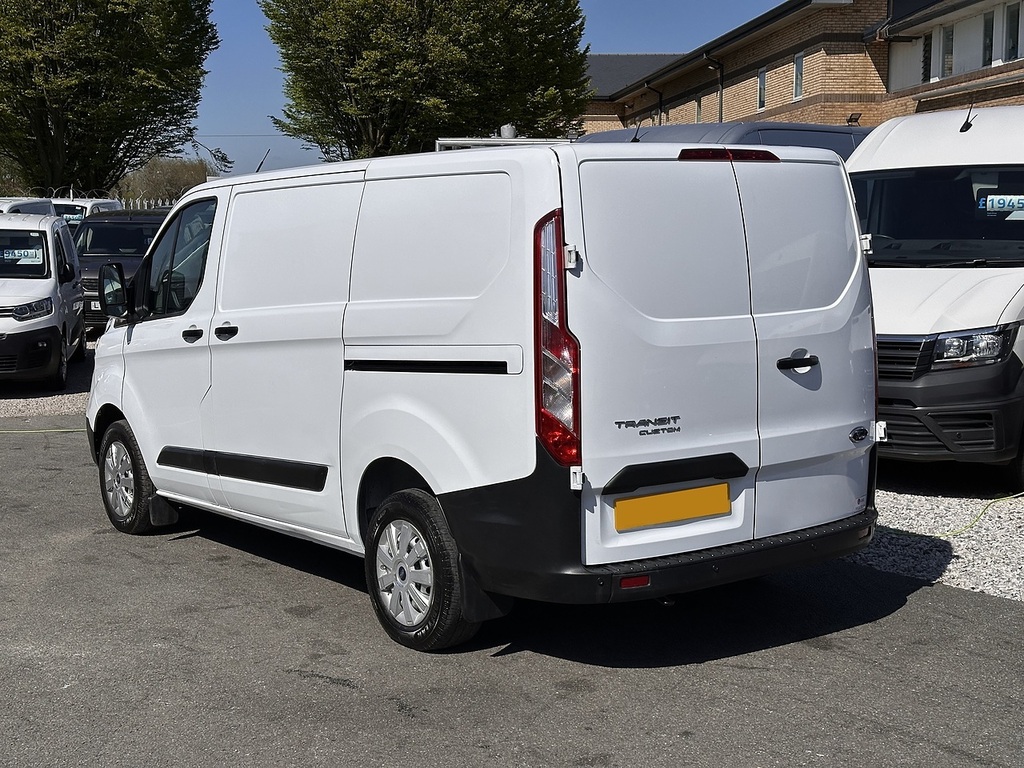 Ford Transit Custom 300 Ecoblue Leader L1h1 Euro 6 Ac 2023 U2630 Ule WN23ZDK White #6